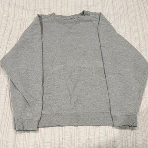 L.L. Bean Men's Light Gray Crewneck Sweater